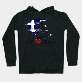 I love Greece Hoodie